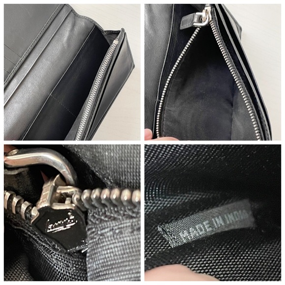 Prada black soft calfskin leather vertical breast pocket wallet - Picture 9 of 11